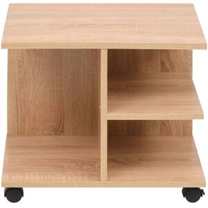 Berkfield Home - Mayfair Rolling Shelf 50x35x42 cm Oak