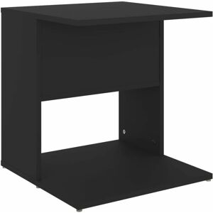 BERKFIELD HOME Mayfair Side Table Black 45x45x48 cm Engineered Wood