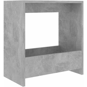 BERKFIELD HOME Mayfair Side Table Concrete Grey 50x26x50 cm Engineered Wood