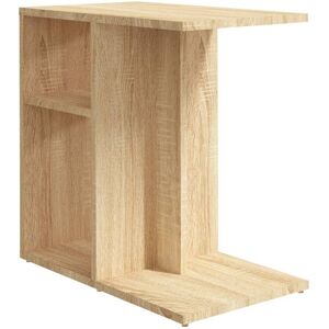 BERKFIELD HOME Mayfair Side Table Sonoma Oak 50x30x50 cm Engineered Wood