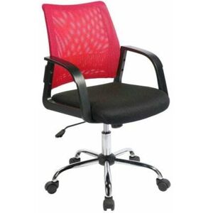 Nautilus - Mesh Back Operator Chair - Rasberry