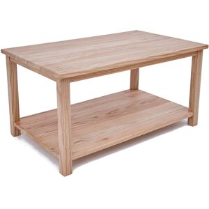 CABINET BITS Montese Coffee Table w Shelf - Light wood