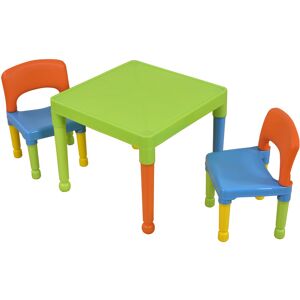 Liberty House - Multi-Coloured Table & 2 Chairs Set