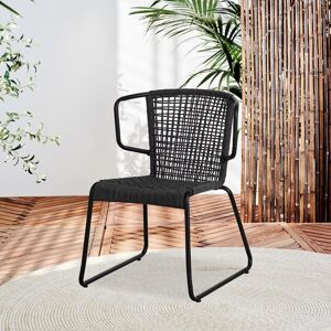 FURNWISE Outdoor Dining Chair Dora Anthracite - Anthracite
