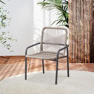 FURNWISE Outdoor Dining Chair Nika Beige - Beige