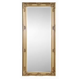 NETFURNITURE Pallas Gold Lean-To Dress Mirror - gold