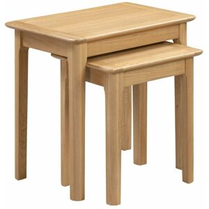 NETFURNITURE Penine Nest Of 2 Tables - Oak