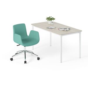 Burotime - Poly Home Office Chair - Turquoise
