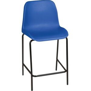 Zoro Select - Polypropylene Stool 24 (610mm) Blue - Blue