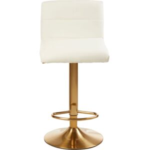 Baina White Seat Bar Stool - Premier Housewares