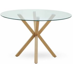 Salford Dining Table with Ash Wood Legs - Premier Housewares