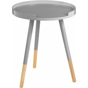 Premier Housewares - Viborg Grey Round Side Table