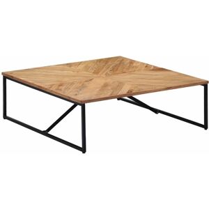 Coffee Table 110x110x36 cm Solid Acacia Wood - Royalton