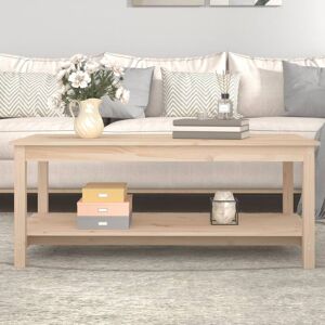 Coffee Table 110x55x45 cm Solid Wood Pine - Royalton