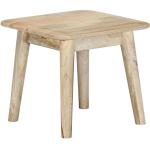 Coffee Table 45x45x40 cm Solid Mango Wood - Royalton