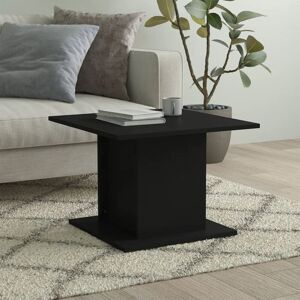 Coffee Table Black 55.5x55.5x40 cm Engineered Wood - Royalton