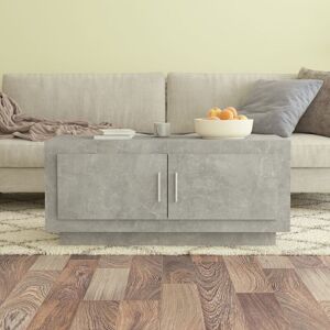 Royalton - Coffee Table Concrete Grey 102x50x45 cm Engineered Wood