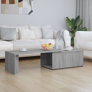 Coffee Table Grey Sonoma 150x50x35 cm Engineered Wood - Royalton