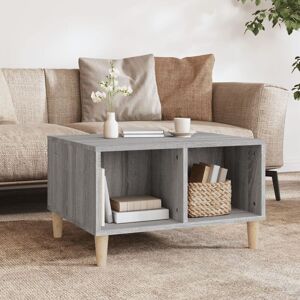 Coffee Table Grey Sonoma 60x50x36.5 cm Engineered Wood - Royalton