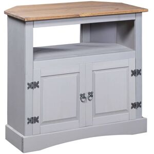 Console Table Mexican Pine Corona Range Grey 80x43x78 cm - Royalton