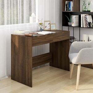 Berkfield Home - Royalton Desk Brown Oak 101x50x76.5 cm Engineered Wood