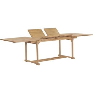 Extending Garden Table 180-280x100x75 cm Solid Teak Wood - Royalton