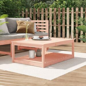 Garden Table 121x82.5x45 cm Solid Wood Douglas - Royalton