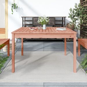 Garden Table 121x82.5x76 cm Solid Wood Douglas - Royalton