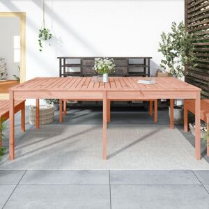 Garden Table 203.5x100x76 cm Solid Wood Douglas - Royalton