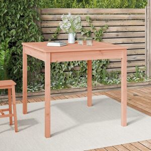 Garden Table 82.5x82.5x76 cm Solid Wood Douglas - Royalton