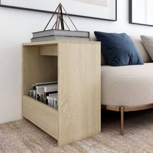 Royalton - Side Table Sonoma Oak 50x26x50 cm Engineered Wood