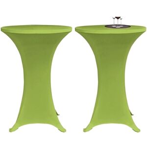 Berkfield Home - Royalton Stretch Table Cover 2 pcs 60 cm Green