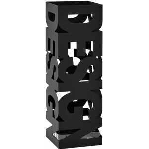 Berkfield Home - Royalton Umbrella Stand Design Steel Black