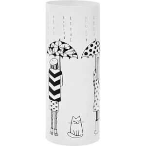 BERKFIELD HOME Royalton Umbrella Stand Women Steel White