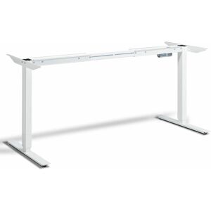 NETFURNITURE Safon Full Height Adjustable Office Home Desk Frame Only - Grey