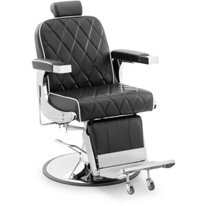 PHYSA Salon chair - Head and footrest - Footrest - 58 - 71 cm - 150 kg - tiltable - black Hairdressing chair Height adjustable hairdressing chair