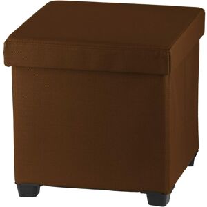 Multi-Purpose Storage Foot Rest Stool - brown - Brown - Simpa