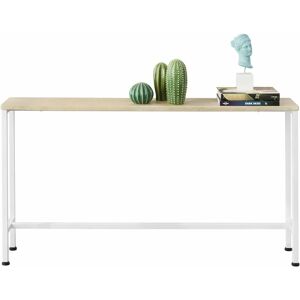 White Console Table Hall Table Side Table End Table Living Room Entryway Sofa Table,FSB19-Z - Sobuy