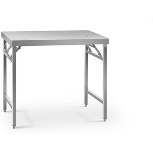 Royal Catering - Stainless Steel Folding Work Table Portable Worktop Catering 60x100cm 200kg