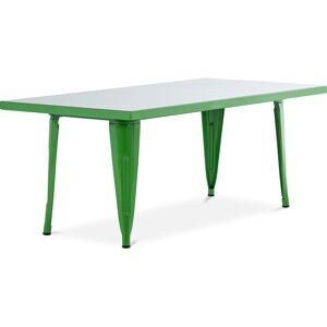 Privatefloor - Stylix Kid Table 120 cm - Metal Green Iron - Green