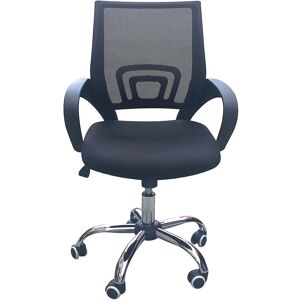 Lpd Furniture - Tate Mesh Back Office Chair Black