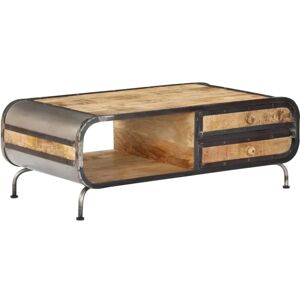 SWEIKO Coffee Table 100x50x35 cm Solid Mango Wood VDTD13656