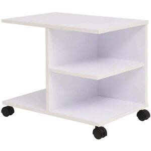 SWEIKO Rolling Shelf 50x35x42 cm White VDTD11673