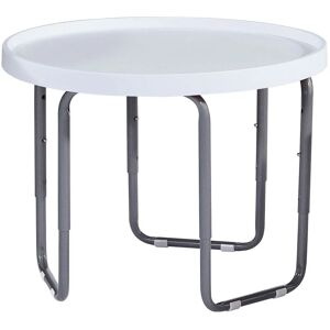 TUFFSPOT Tuff Spot Round Junior Mixing Play Tray 60cm with Height Adjustable Stand - WHITE - White