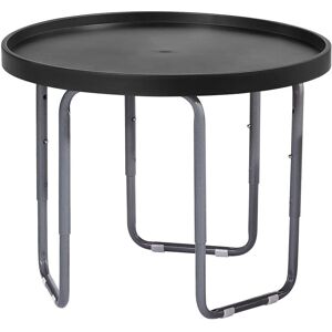 TUFFSPOT Tuff Spot Round Junior Mixing Play Tray 60cm with Height Adjustable Stand - black - Black