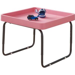 TUFFSPOT Tuff Spot Square Junior Mixing Play Tray 70cm with Height Adjustable Stand - pink - Pink