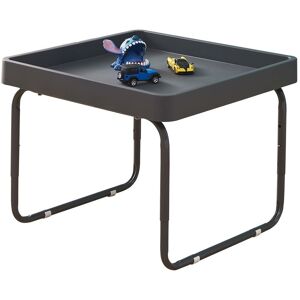 TUFFSPOT Tuff Spot Square Junior Mixing Play Tray 70cm with Height Adjustable Stand - grey - Grey