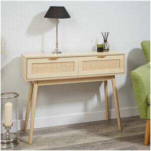 A PLACE FOR EVERYTHING Two Drawer Console Table