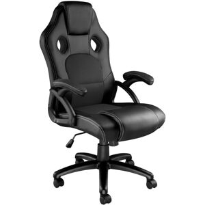 Tectake - Tyson Office Chair - gaming chair, office chair, chair - black - black