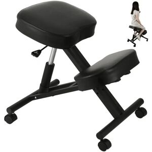 VEVOR Kneeling Chair Ergonomic 250lbs Load Bearing Office Stool Knee Support Chair Kneeling Office Chair Adjustable Knee Stool for Office or Home Angled